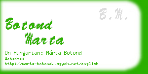 botond marta business card