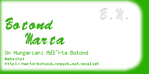 botond marta business card